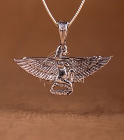 Protective wings pendant I