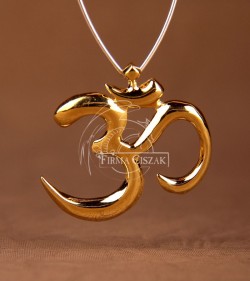 OM pendant gold-plated