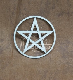 Pentagram drewno 12cm